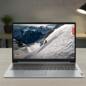Lenovo IdeaPad 1 (AMD Ryzen 5 5500U) – 8GB RAM, 512GB SSD, 15.6″ FHD Thin & Light Laptop