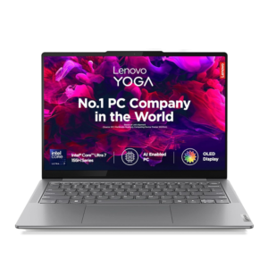 Lenovo Yoga Slim 7 AI Laptop (Intel Core Ultra 7 155H) – 32GB RAM, 1TB SSD, 14″ WUXGA OLED Displa