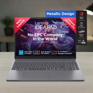 Lenovo IdeaPad Slim 3 (13th Gen Intel Core i5-13420H) – 8GB RAM, 512GB SSD, 15.3″ WUXGA IPS Thin & Light Laptop